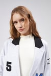 Kadın Nakışlı Örme Kumaş Gri Ceket-Ceket-Tf The Fancy For You-8540-3-Kadın Nakışlı Örme Kumaş Gri Ceket