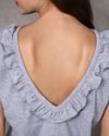 Kadın Sırt Dekolteli Kısa Kollu Mini Elbise - Siyah-SEZON SONU-Tf The Fancy For You-6349- Kadın Sırt Dekolteli Basic Yarasa Kol Mini Elbise 