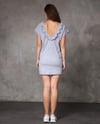 Kadın Sırt Dekolteli Kısa Kollu Mini Elbise - Siyah-SEZON SONU-Tf The Fancy For You-6349- Kadın Sırt Dekolteli Basic Yarasa Kol Mini Elbise 