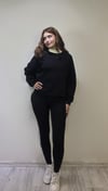 Kadın Tayt Termal Kışlık İçi Peluş İçlik Yüksel Bel Toparlayıcı Siyah Tayt-Sweatshirt-Tf The Fancy For You-termaltayt-1-Kadın Tayt Termal Kışlık İçi Peluş İçlik Yüksel Bel Toparlayıcı Siyah Tayt