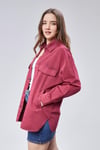 Kadın Uzun Kollu Oversize Gabardin Gömlek -YENİ GELENLER-Tf The Fancy For You-9977-