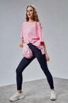 Kadın Yüksek Bel Kalın Kemer Slim Fit Tayt -TAYT-Tf The Fancy For You-9124-Kadın Yüksek Bel Toparlayıcı Spor Tayt