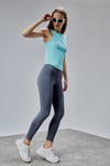 Kadın Yüksek Bel Kalın Kemer Slim Fit Tayt -TAYT-Tf The Fancy For You-9135-Kadın Yüksek Bel Toparlayıcı Spor Tayt