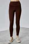 Kadın Yüksek Bel Kalın Kemer Slim Fit Tayt -TAYT-Tf The Fancy For You-9135-Kadın Yüksek Bel Toparlayıcı Spor Tayt