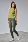 Kadın Yüksek Bel Kalın Kemer Slim Fit Tayt -TAYT-Tf The Fancy For You-9135-Kadın Yüksek Bel Toparlayıcı Spor Tayt