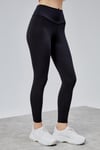 Kadın Yüksek Bel Kalın Kemer Slim Fit Tayt -TAYT-Tf The Fancy For You-9135-Kadın Yüksek Bel Toparlayıcı Spor Tayt