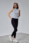 Kadın Yüksek Bel Kalın Kemer Slim Fit Siyah Tayt-Tayt-Tf The Fancy For You-9124-3-Kadın Yüksek Bel Kalın Kemer Slim Fit Siyah Tayt