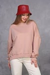 Rahat Kesim Pamuklu Basic Sweat