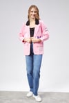 The Fancy Kadın Nakışlı Örme Kumaş Ceket-YENİ GELENLER-Tf The Fancy For You-8540ckt-