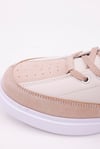 Dijital Baskı Erkek Bej-Beyaz Sneaker Ayakkabı
