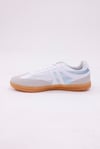 Dijital Baskı Unisex Beyaz-Mavi Sneaker Ayakkabı