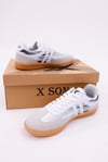Dijital Baskı Unisex Beyaz-Füme Sneaker Ayakkabı