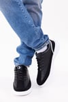 Dijital Baskı Erkek Siyah-Beyaz Sneaker Ayakkabı