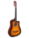 Banupo Sunburst Klasik Gitar Bundle Seti (Gitar + Kılıf + Akort Aleti + Gitar Standı + Askı)