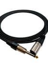 Clam CL-CJXLRE 6,3 mm Mono / XLR Erkek 5 Metre Enstrüman Kablosu