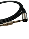 Clam CL-SJXLRE 6,3 mm Mono / XLR Erkek 3 Metre Enstrüman Kablosu