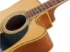 Cort AD880CENATW Elektro Akustik Gitar Çantalı Naturel Ladin Kapak