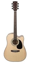 Cort AD880CENS Elektro Akustik Gitar Naturel Satin Ladin Kapak