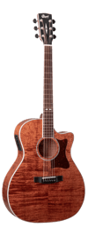 Cort GA5F-FMHOP Elektro Akustik Gitar Grand Auditorium Kasa Open Pore