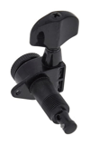 D'Addario PWAT332L Auto-Trim Kilitli Akort Burgusu (3+3, Siyah)