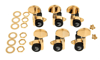 D'Addario PWAT333L Auto-Trim Kilitli Akort Burgusu (3+3, Gold)