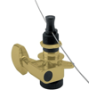 D'Addario PWAT6R3 Auto-Trim Kilitli Akort Burgusu Seti (Gold, 6'lı)