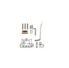 Dr. Parts EBR3CR Yüzen Tremolo Köprü + Kol Seti (Krom)