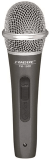 Fugue FM-198B Dinamik Mikrofon (Gümüş Başlıklı)