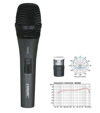 Fugue FM-818 Mikrofon Kablolu Dinamik Tek Yönlü 600 Ohm