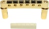 Graphtech PX-8863-G0 ResoMax NV2 Köprü ve TUSQ XL Üst Eşik Seti (Gold)