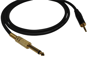 RHN R-35SGM2 3,5 mm Canon Stereo – 6,3 mm Gold Mono Jak 2 Metre AUX Ses Kablosu