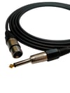 Rhn R-CJXLRD6 6,3 mm Mono/XLR Dişi 6 Metre Enstrüman Kablosu