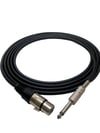 Rhn R-SJXLRD5 6,3 mm Mono/XLR Dişi 5 Metre Enstrüman Kablosu
