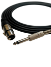 Rhn R-SJXLRD5 6,3 mm Mono/XLR Dişi 5 Metre Enstrüman Kablosu