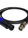 RHN SPXF10 Speakon–XLR Dişi 10 Metre Pasif Hoparlör ve Amfi Kablosu