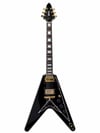Soloking FV Custom Elektro Gitar Black Beauty Gold JESCAR (Gigbag Dahil)