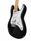 Soloking MS-1 Classic Metallic Black Elektro Gitar (Gigbag Dahil)