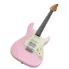 Soloking MS-11 Classic MKII Elektro Gitar Shell Pink Rosewood Klavye (Gigbag Dahil)