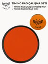 Timing Pad Çalışma Seti (Çalışma Pedi 12 Inch + Diz Pedi 9 cm)
