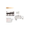 Valencia BBR2BK Dr.Parts Bas Köprü Siyah (86x48)