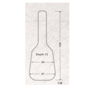 Valencia DGB1680 Akustik (Dreadnought) Gitar Kılıfı Scale 4/4 Siyah