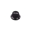 Valencia PNB1VBK Gitar Volum Düğme Başlığı Plastik Siyah Dr.Part