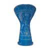 VD Darbuka Desenli Mavi 22 cm 8 Vidalı Alüminyum