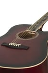 Zoppran ACZP100RDS Kırmızı Akustik Gİtar