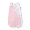 Deux Lapins Bébé Lapin Rose Müslin Bebek Uyku Tulumu 0.5 TOG