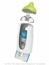 Kiinde Active-Latch™ Biberon Başlığı ve Koruyucu Kapağı Orta Akış (2 Adet)