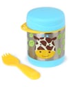 Skip Hop Zoo Paslanmaz Çelik Mama Saklama ve Taşıma Termosu Zürafa 2 Parça Set