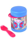 Skip Hop Zoo Paslanmaz Çelik Mama Saklama ve Taşıma Termosu Kelebek 2 Parça Set