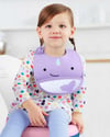 Skip Hop Zoo Silikon Önlük Narwhal