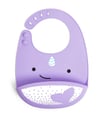 Skip Hop Zoo Silikon Önlük Narwhal